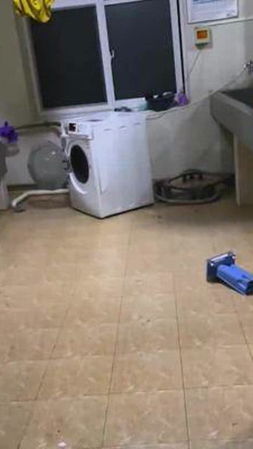 你家洗衣机也是这样的吗？实用好物分享 洗衣机脚垫让共享洗衣机更安心